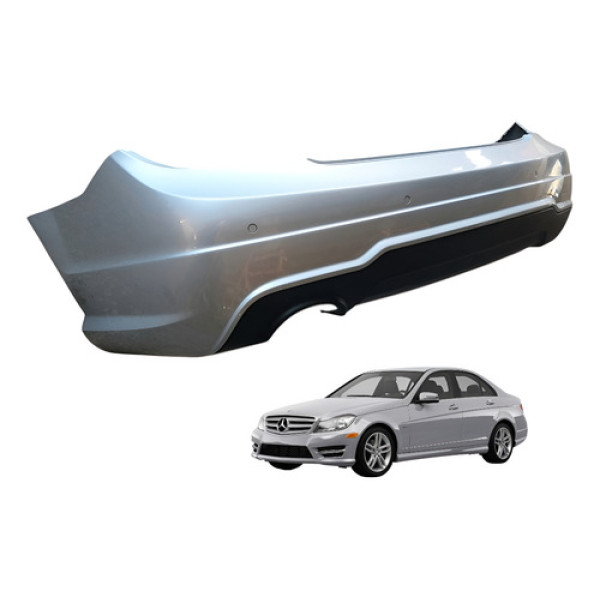 Parachoque Traseiro Mercedes C250 2012 2013 2014
