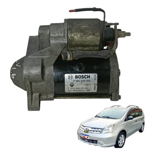 Motor Arranque Nissan Livina 1.6 2011 2012 8200781939