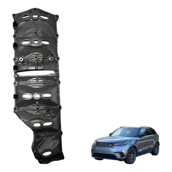 Defletor Carter Oleo Land Rover Velar 3.0 P340 2021 2024 Cinza-escuro