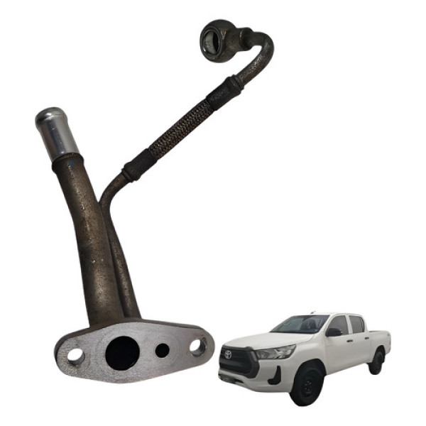 Cano Oleo Lubrificacao Turbina Hilux 2.8 177cv 2016 2019