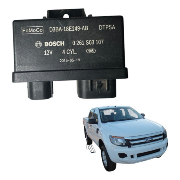 Modulo Rele Ventoinha Ford Ranger 2.5 Flex 2016 2020