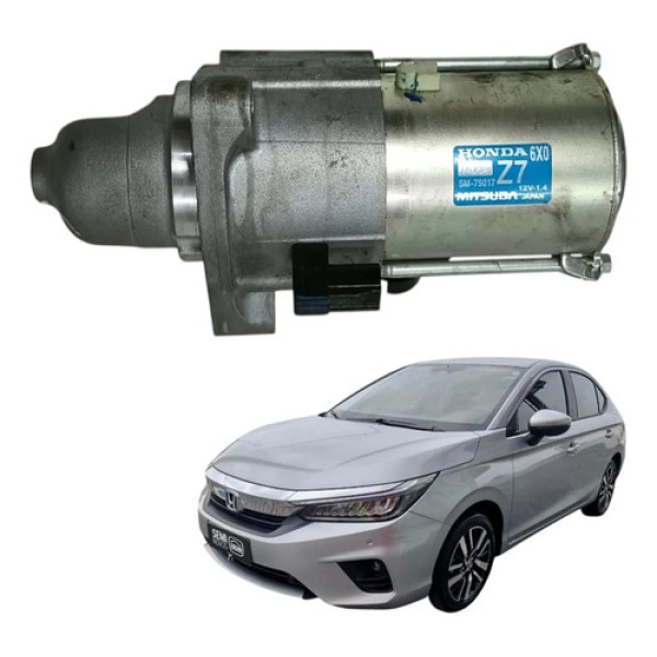 Motor Arranque Partida Honda City 1.5 2022 2023 Sm75017