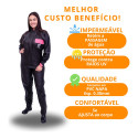 Capa De Chuva Feminina Impermeável Motoqueiro Motoboy