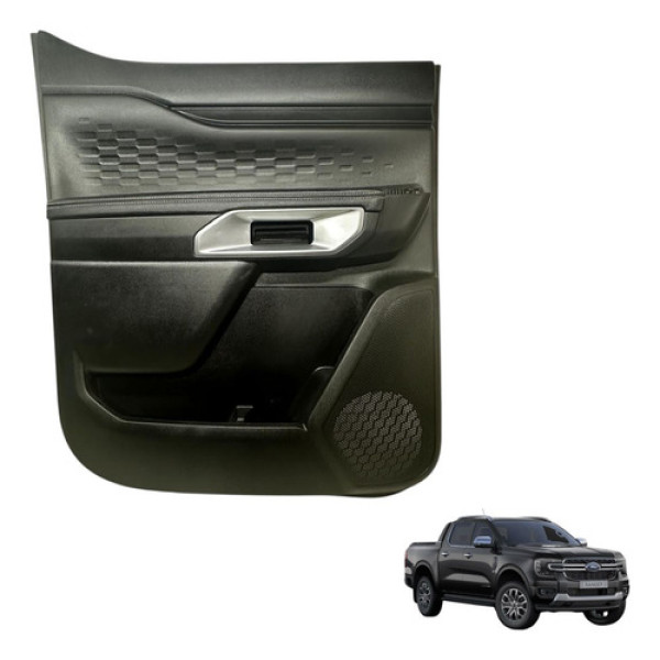 Forro Porta Traseira Esquerda Ford Ranger Limited 2024 2025 Preto