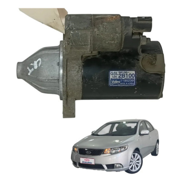 Motor Arranque Kia Cerato 1.6 16v 2011 2012 361002b100
