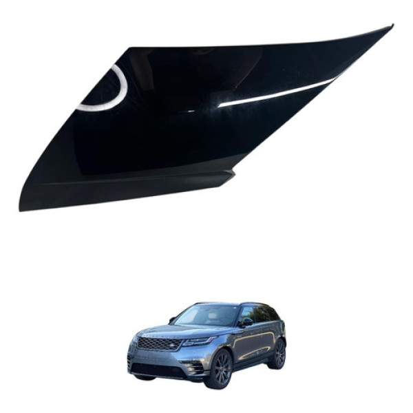 Acabamento Externo Coluna Traseira Esquerda Velar 2022 Preto