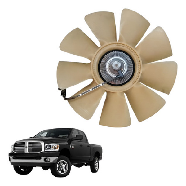 Helice Polia Viscosa Dodge Ram 2500 5.9 2006 2007 2008 2009
