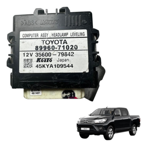 Modulo Regulagem Farol Toyota Hilux 2015