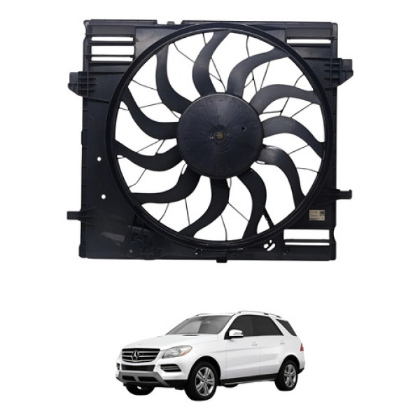 Motor Ventoinha Radiador Mercedes Ml 350 3.0 2013 2014 2015