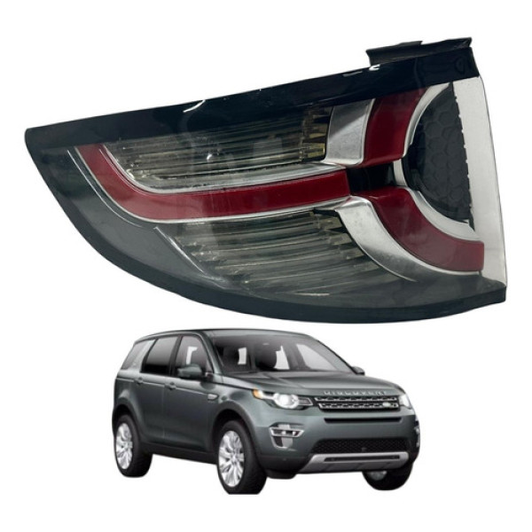 Lanterna Traseira Esquerda Discovery Sport 2015 2018 Esquerdo/motorista Vermelho