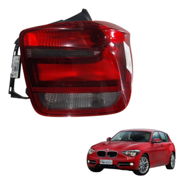 Lanterna Traseira Bmw 120i 2013 2014 2015 Direita Original Direito/passageiro Vermelho