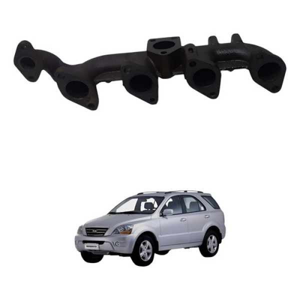 Coletor Escape Kia Sorento 2.5 140cv Original 2004 2005 2006