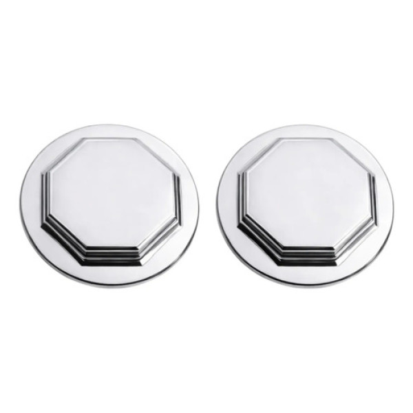 Par Sobre Tampa Cubo Dianteiro Scania S5 2011 A 2017 Cromado