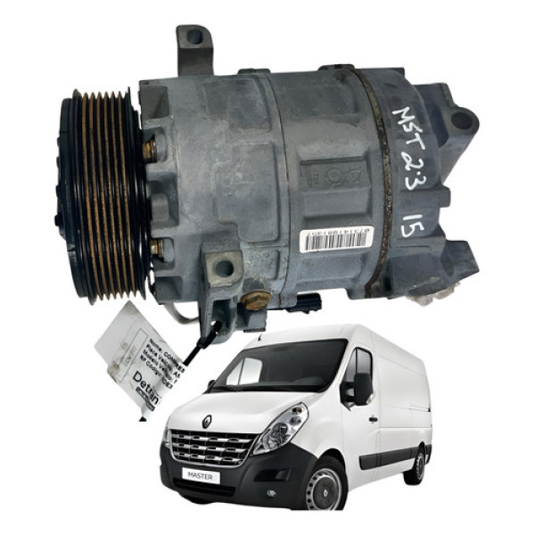 Compressor Do Ar Condicionado Renault Master 2.3 2014 2021