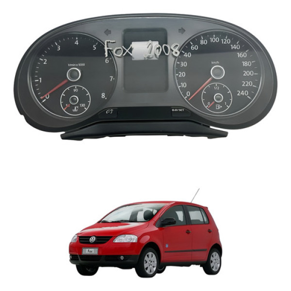Painel Instrumentos Volkswagen Fox 1.6 2008 2015 Preto