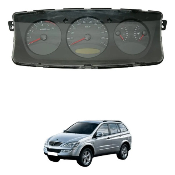 Painel Instrumentos Ssangyong Kyron 2.0 Automática K14 Preto
