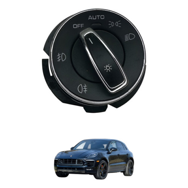 Botao Comando Farol Porsche Macan Cayenne 3.0 2016 2018