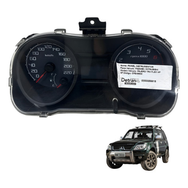 Painel Instrumentos Pajero Tr4 2.0 2010 2014 880470184 Preto