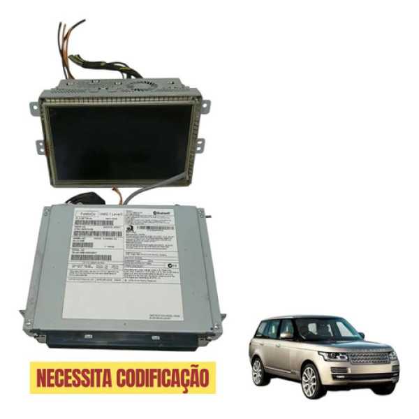 Multimídia Tela Rádio Land Rover Vogue 2014 2015