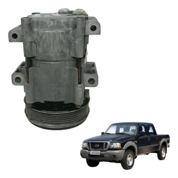 Compressor Ar Condicionado Ford Ranger 2008 2011 3.0 Diesel