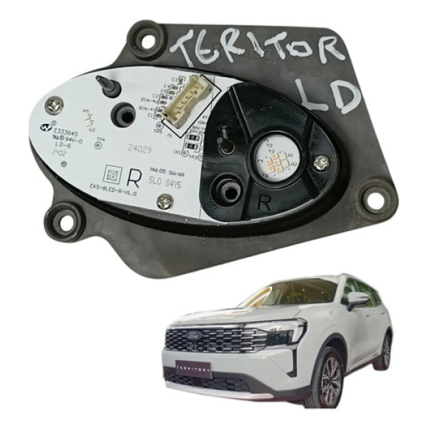 Modulo Reator Farol Led Ford Territory 2024 2025 Lado D