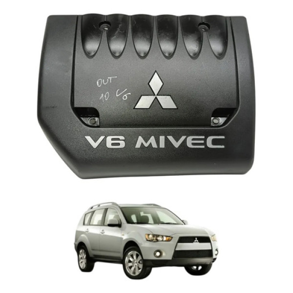 Capa Motor Mitsubishi Outlander 3.0 V6 2009 2012 Original
