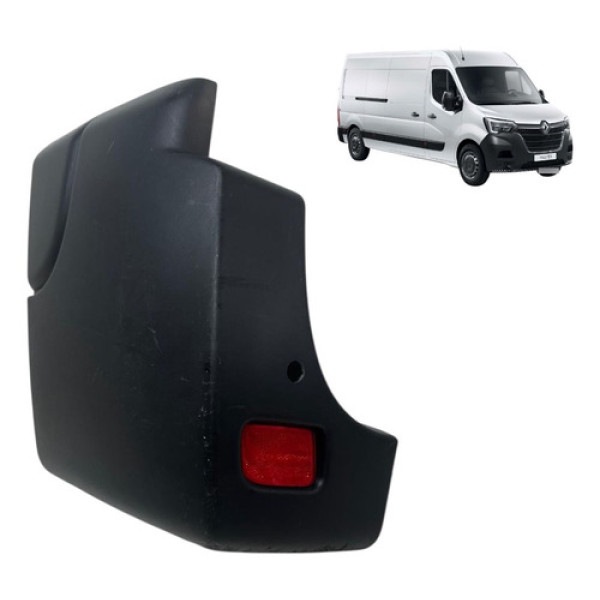 Ponteira Parachoque Traseiro Master 2023 2025 Lado Esquerdo