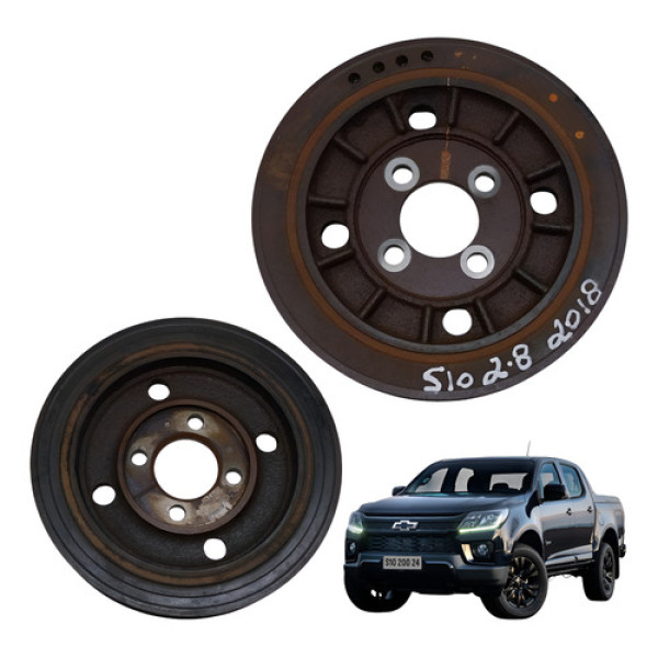 Polia Virabrequim Gm S10 2014 2022 2.8 200cv