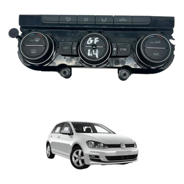 Comando De Ar Condicionado Volkswagen Golf 7 1.4 2014 2017
