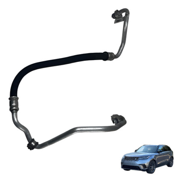 Cano Ar Condicionado Land Rover Velar 3.0 P340 2021 2023 Preto