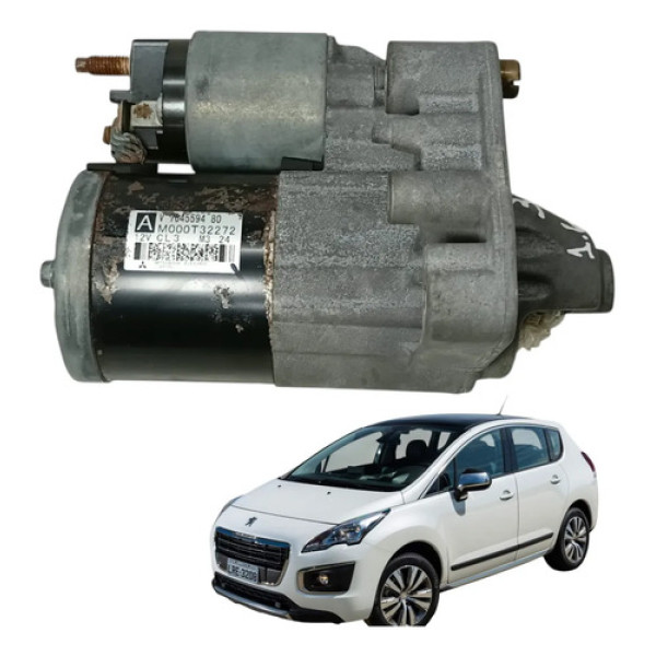 Motor Arranque Partida Peugeot 3008 1.6 2015 764559480