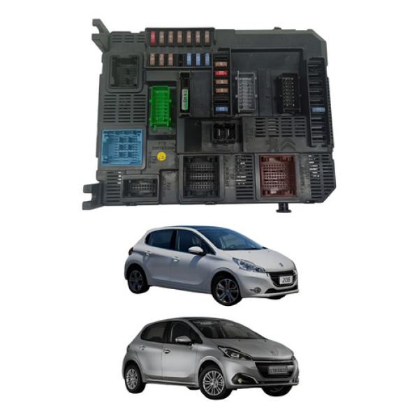 Modulo Caixa Fusivel Bsi Peugeot 208 1.5 8v 2014 2015 2017