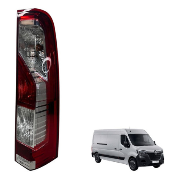 Lanterna Traseira Renault Master 2023 2024 2025 Direita Direito/passageiro Vermelho
