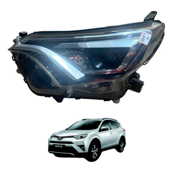 Farol Esquerdo Toyota Rav4 2017 2018 2019 Original Esquerdo/motorista