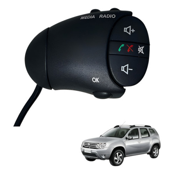Comando Controle Som Volante Renault Duster 2011 2014