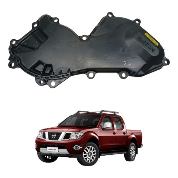 Tampa Distribuição Nissan Frontier 2.5 2013 2016 Original Preto