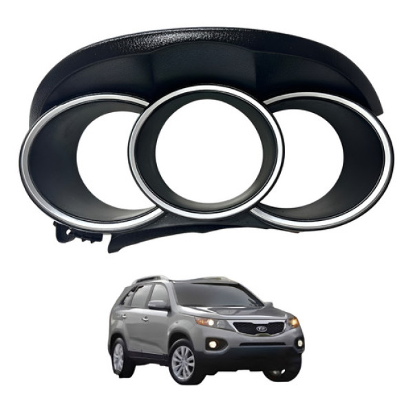 Acabamento Painel Instrumento Kia Sorento 2010 2013 Preto