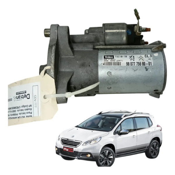 Motor Arranque Peugeot 2008 1.6 2016 2020 980777568001