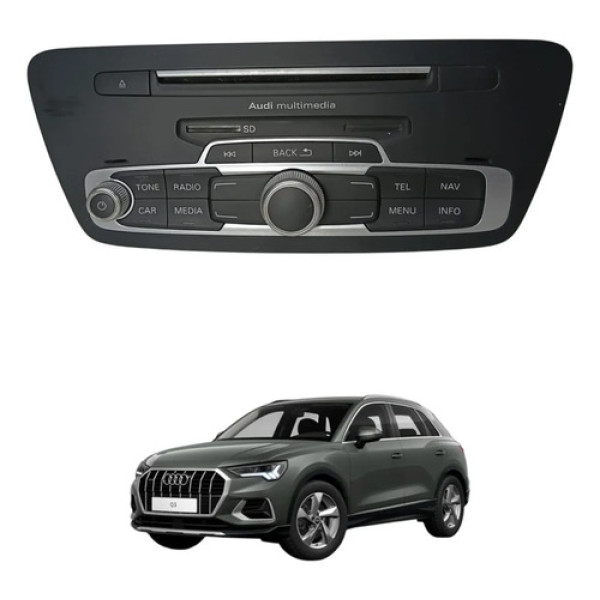 Rádio Multimídia Audi Q3 2015 2016 Original