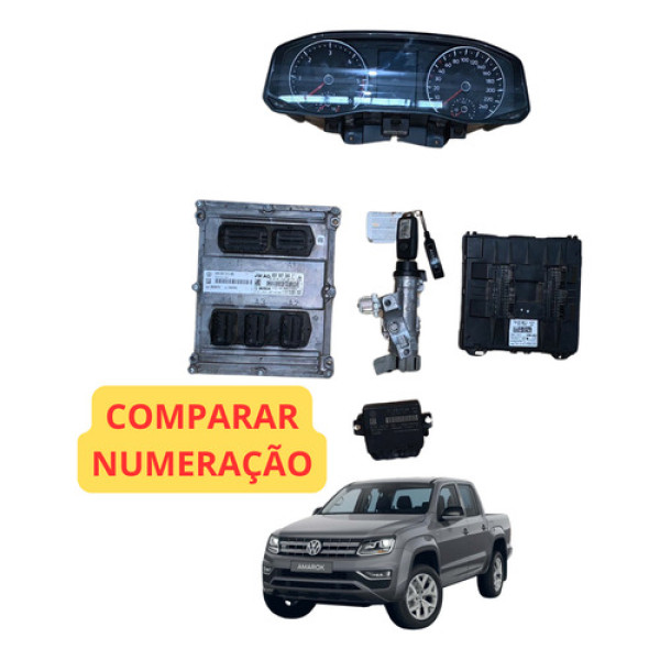 Kit Módulo Injeção Vw Amarok 3.0 V6 Automática 2023 258cv