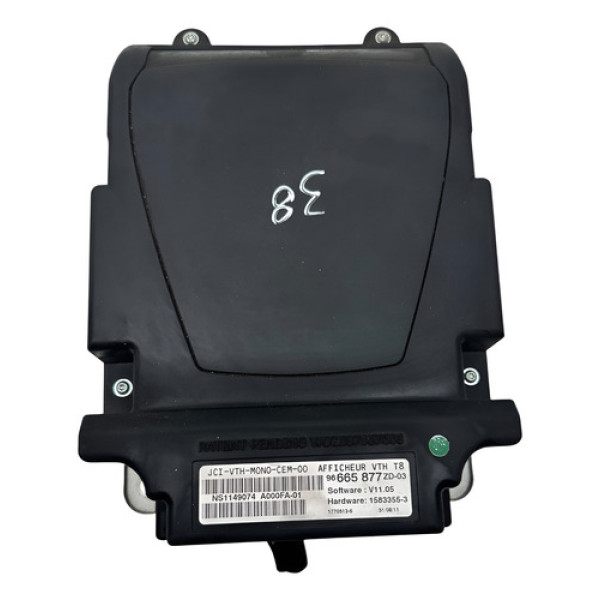 Painel Instrumentos Peugeot 3008 2009 2014  96665877zd03 Preto