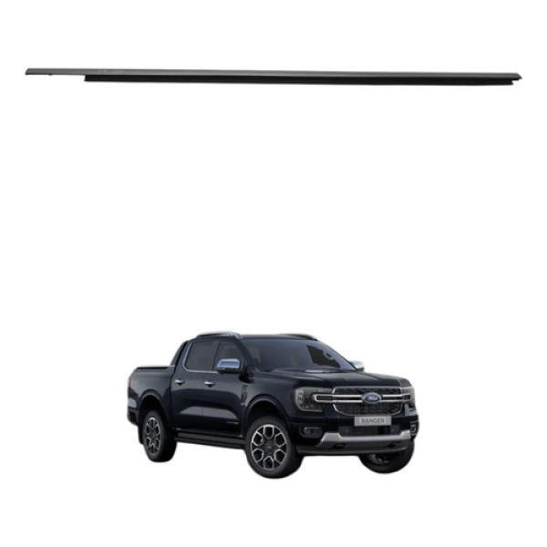 Pestana Porta Dianteira Direita Ford Ranger 2024 2025 2026 Preto