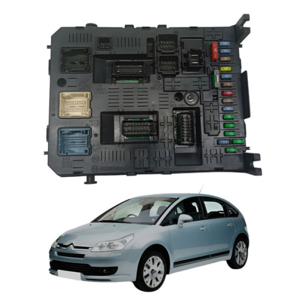 Modulo Caixa Fusível Bsi Citroen C4 2.0 2009 2010 2011