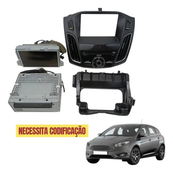 Kit Multimidia Ford Focus 2015 2016 Original