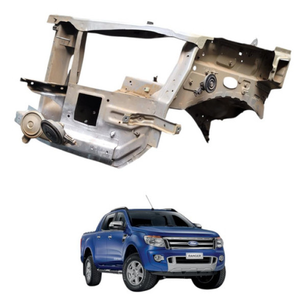 Caixa De Roda Ford Ranger 2017 2021 Esquerda Original Branco