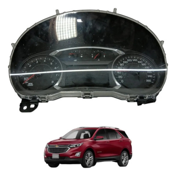 Painel De Instrumentos Chevrolet Equinox 2.0 2018 2019 Preto