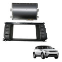 Multimidia Range Rover Evoque 2017 2018 Moldura Rádio Preto