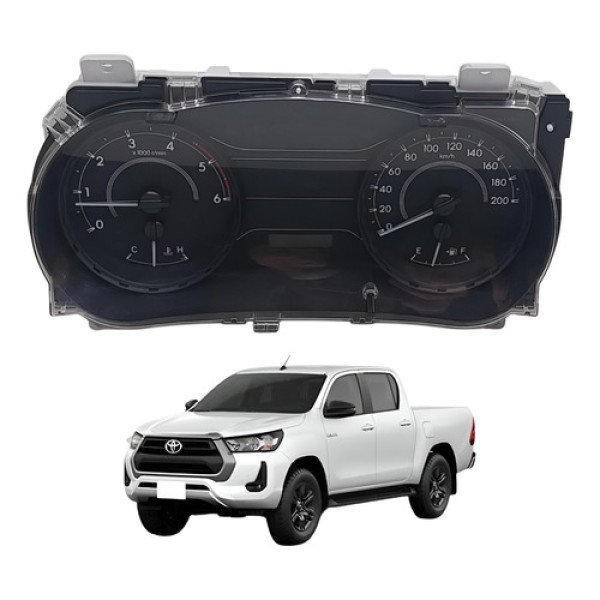 Painel Instrumentos Toyota Hilux 2.8 Diesel Manual 2018 Preto