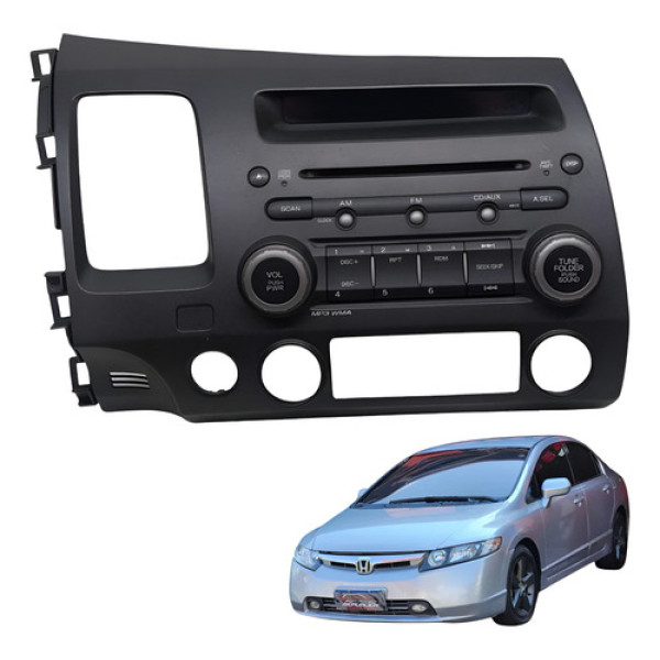 Radio Som Cd Player Honda Civic 2007 2011 Original