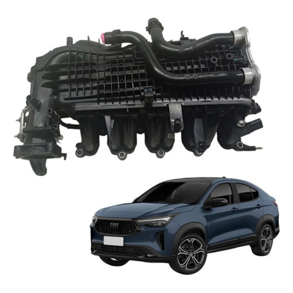 Coletor Admissão Toro Renegade Compass Fastback 1.3 Turbo